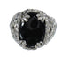 Genuine Sterling Silver Jewelry Southwest Jet Ring Size 8-1/2 WX60592